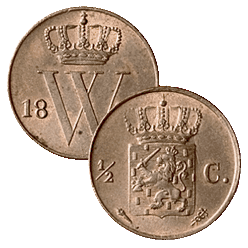1/2 Cent 1831